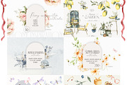 Entire Watercolor Bundle 11 in 1, a Decorative Illustration by ArtMaslyana (Thumbnail 2 of 14)