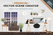 Premium Vector Scene Creator, an Object Illustration by Mgd.Design (Thumbnail 1 of 3)