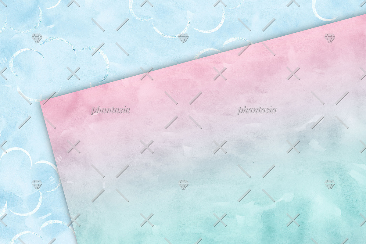 Summer Basic Papers, a Pattern Graphic by Phantasia Design (Photo 4 of 5)