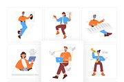 Technology Illustration Set, a Technology Illustration by Vectors Market (Thumbnail 5 of 5)