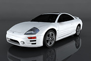 2003 Mitsubishi Eclipse GTS, a Cars & Vehicle 3D Model by valtriiu (Thumbnail 1 of 12)