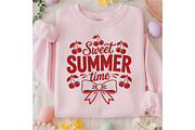 Sweet Summer Time PNG, Minimal, an Illustration by Designking (Thumbnail 3 of 4)