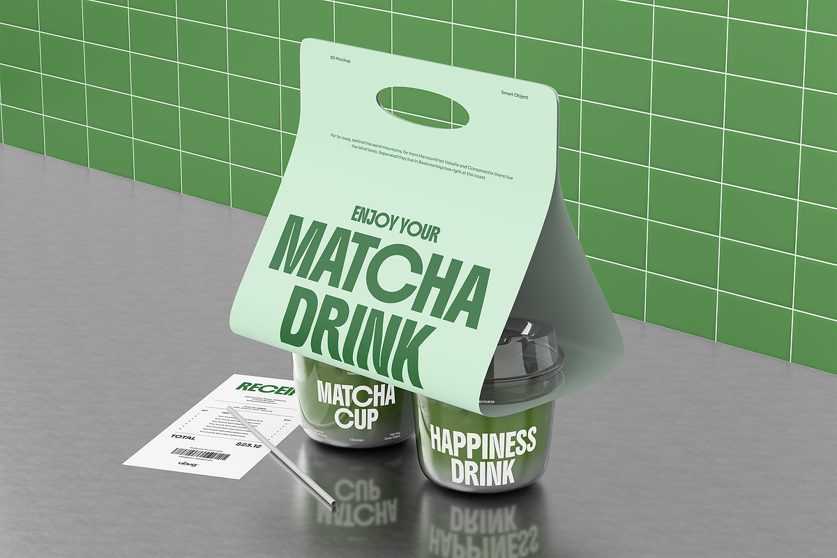 Cup Packaging Mockup, a Cups & Container Mockup by Neermana (Photo 6 of 9)