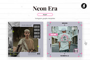 Neon era social media graphic, a Social Media Template by Chanut is industries (Thumbnail 4 of 11)