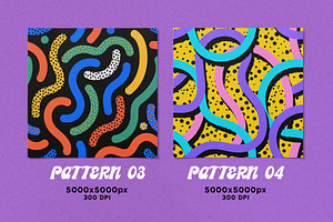 Retro Pattern Set