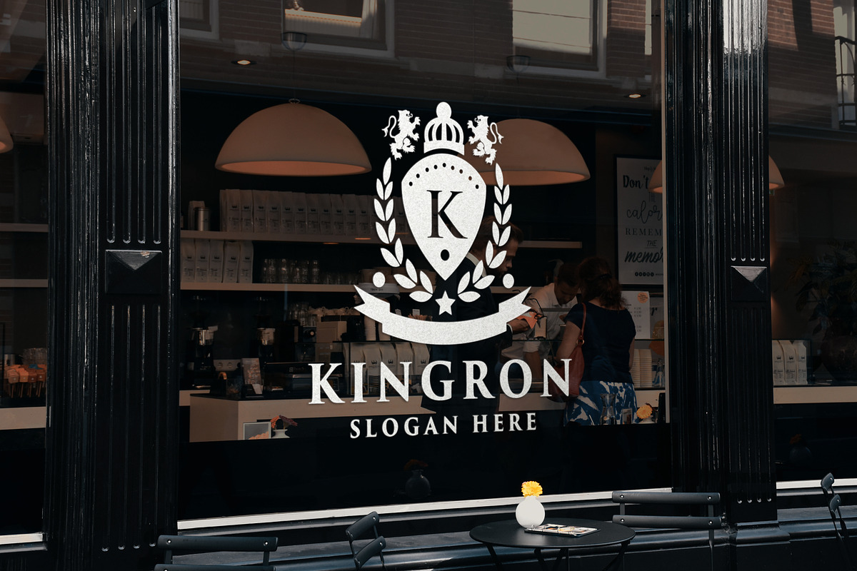 Royal Letter K Crest Logo, a Branding & Logo Template by Design_Planet (Photo 2 of 3)