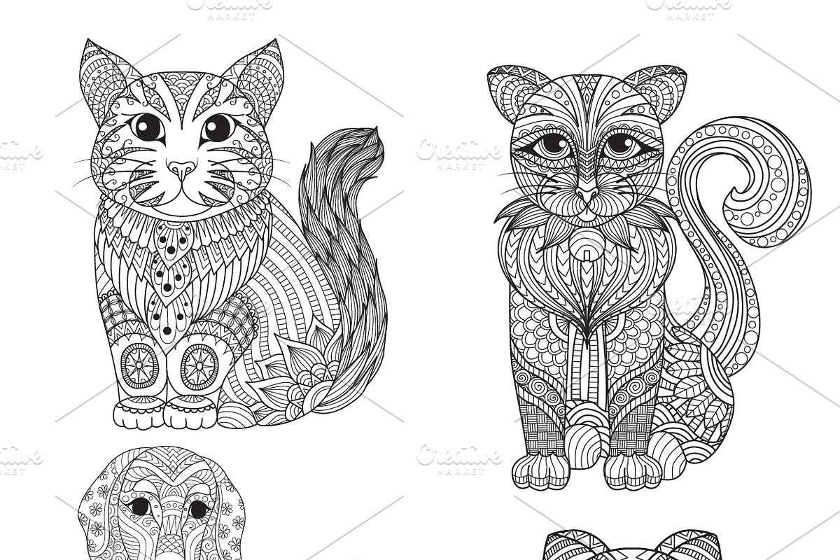 98 % OFF 2200++ Design elements, an Animal Illustration by Somjai King (Photo 27 of 45)