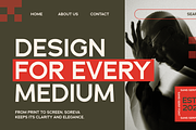 Soreva - Modern Sans Serif Typeface, a Sans Serif Font by MaikoHatta (Thumbnail 5 of 8)