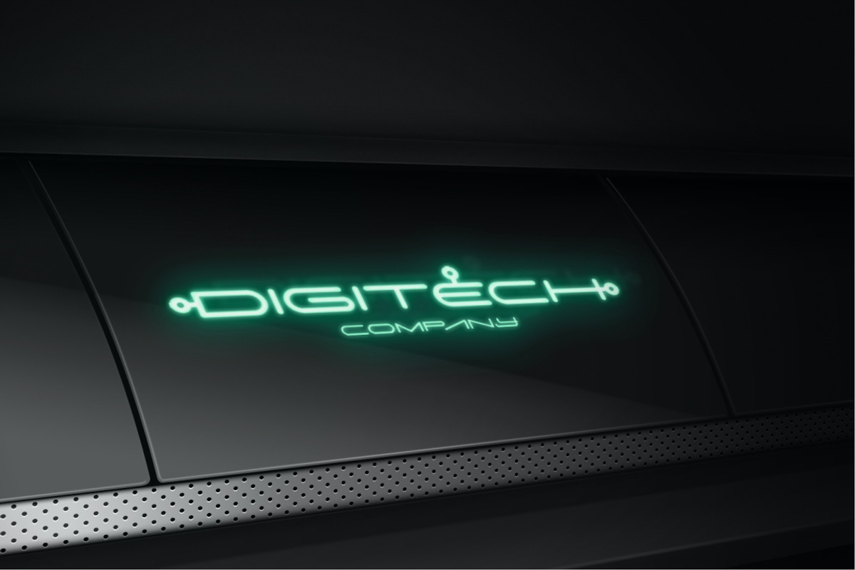 Digitechno - Futuristic Display Font preview 4