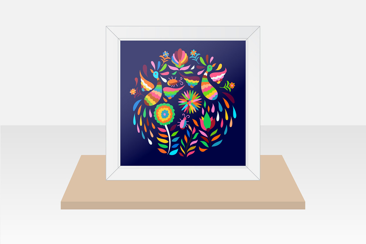 Vector Otomi Creative Set, a Pattern Graphic by alexmakarova (Photo 5 of 7)