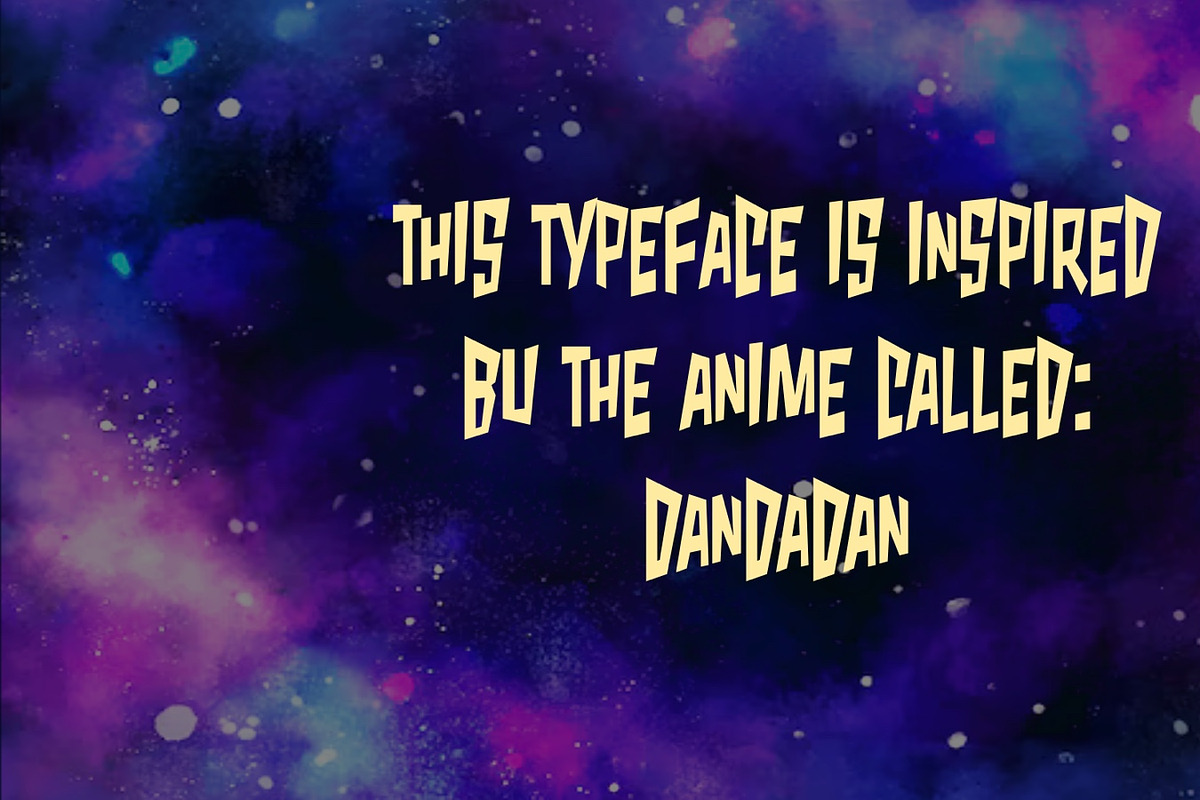 Babarun- Chaotic Display Font, a Font by Lurinzu Studios (Photo 5 of 11)
