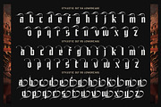 Tourah Shock Typeface, a Blackletter Font by alit design (Thumbnail 10 of 17)