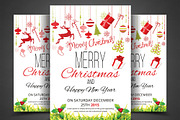 50-Christmas Flyers Bundle, a Flyer Template by AfzaalGraphics (Thumbnail 17 of 49)