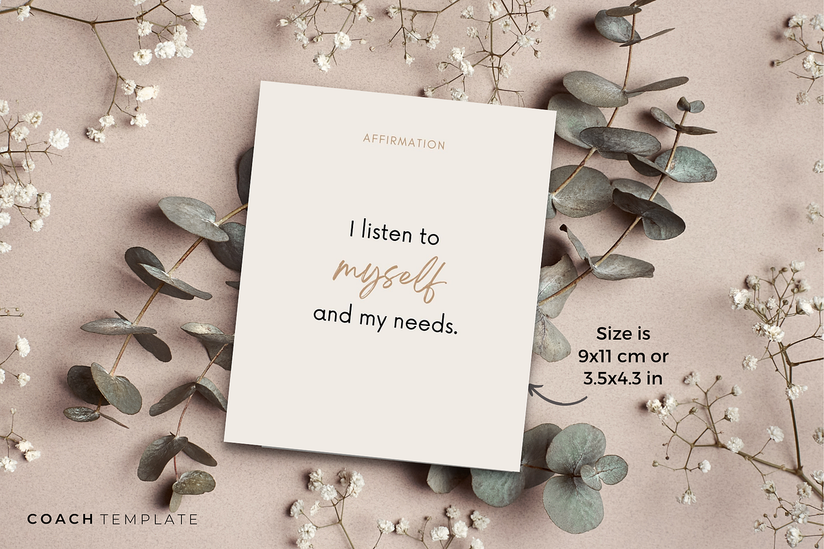 Self Care eBook Template Bundle, a Brochure Template by COACHTEMPLATE (Photo 5 of 11)