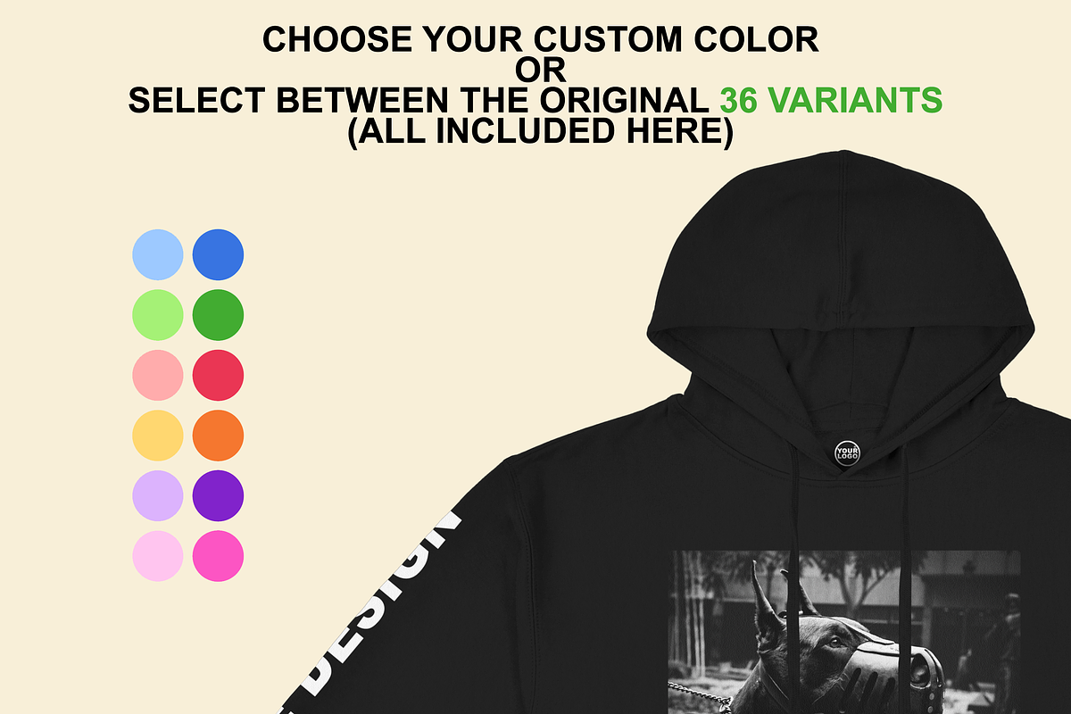 Hoodie Mockup Independent SS4500, a Hoody Mockup by Infinity Mockups (Photo 3 of 6)