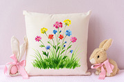 Spring Wildflower Clipart Sublimatio, an Illustration by RobertsArt (Thumbnail 3 of 7)