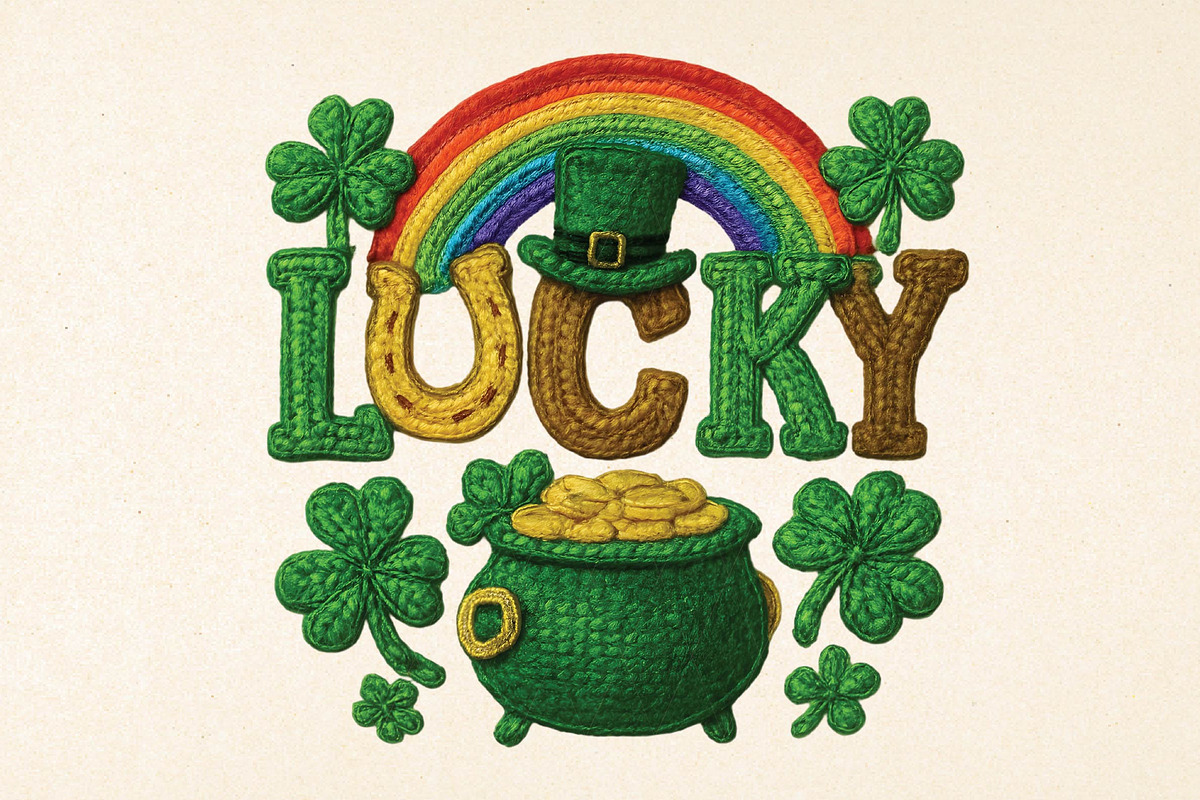 Lucky Mom St. Patricks Day PNG, an Illustration by DreamPrint404 (Photo 1 of 6)