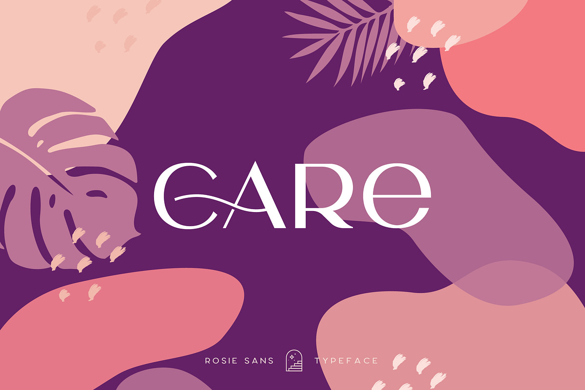 Rosie Sans - Gorgeous Typeface, a Sans Serif Font by Kaligra.co (Photo 16 of 44)