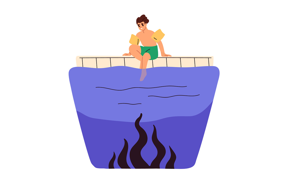 People with phobias & fears concept, a Person Illustration by Good Studio (Photo 8 of 14)