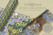 Wildflower Meadows Pattern Set, a Pattern Graphic by Sketchbook Designs (Thumbnail 1 of 10)