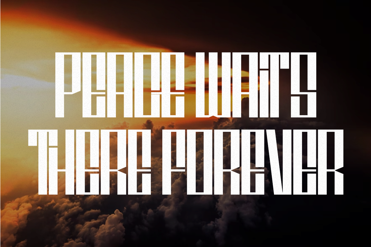 Heaven - Ultra Condensed Sans Serif, a Sans Serif Font by Pian45 Studio (Photo 2 of 8)