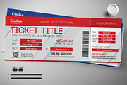 Business Ticket Template 021, a Templates & Theme by Tzochko (Thumbnail 1 of 5)