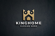 Crown Home Combination Logo, a Branding & Logo Template by Design_Planet (Thumbnail 2 of 3)