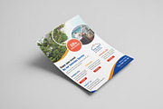 Travel Agency Flyer Template, a Flyer Template by UI_Expert (Thumbnail 1 of 2)