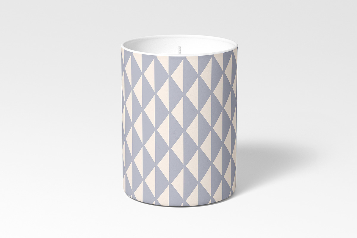 Bright Triangles, a Pattern Graphic by MalyskaStudio (Photo 3 of 13)