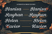 Lavenia – Beautiful Craft Script, a Script Font by Almarkhatype (Thumbnail 6 of 10)