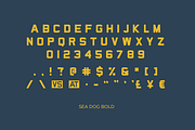 Sea Dog | Sports Display Font, a Font by Doug Houvener (Thumbnail 5 of 9)