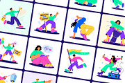 35 Animated Youth Day Illustrations, a Person Illustration by Creative Stall (Thumbnail 3 of 4)