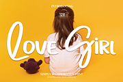 Love Girl | Script Font, a Script Font by Scratchones (Thumbnail 1 of 8)