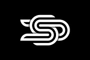 Initial Monogram Letter D S Logo, a Branding & Logo Template by Buqancreative (Thumbnail 1 of 2)