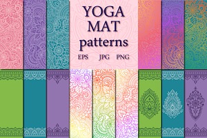 Patterns for yoga mats II