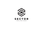Sector - Geometric Letter S Logo, a Branding & Logo Template by yopie (Thumbnail 3 of 3)