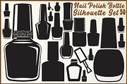 Nail Polish Bottle Silhouette, an Object Graphic by yasushie (Thumbnail 1 of 4)