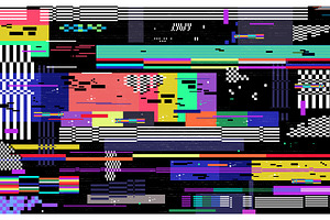 Vector no signal background, tv, a Technology Illustration by Elegant Solution