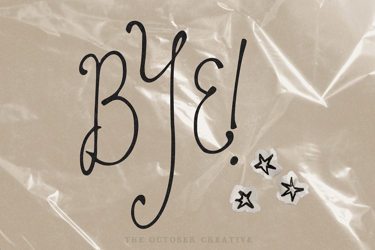 I Kept Your Letters Script Font, a Script Font by The October Creative (Photo 8 of 8)