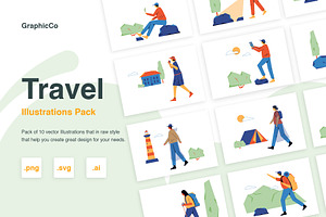 Flat Style Scenes for Web & Startup