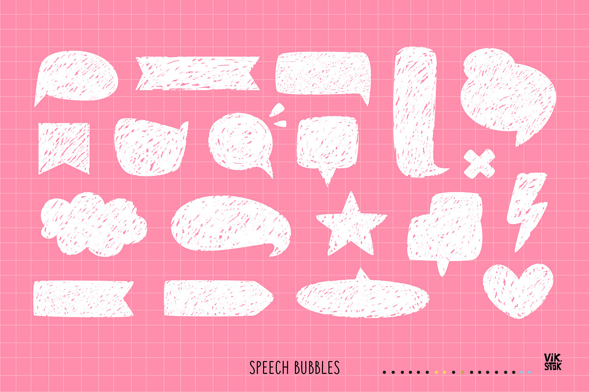 Crayon Doodle Elements Bundle, an Object Graphic by vik.stock (Photo 6 of 7)
