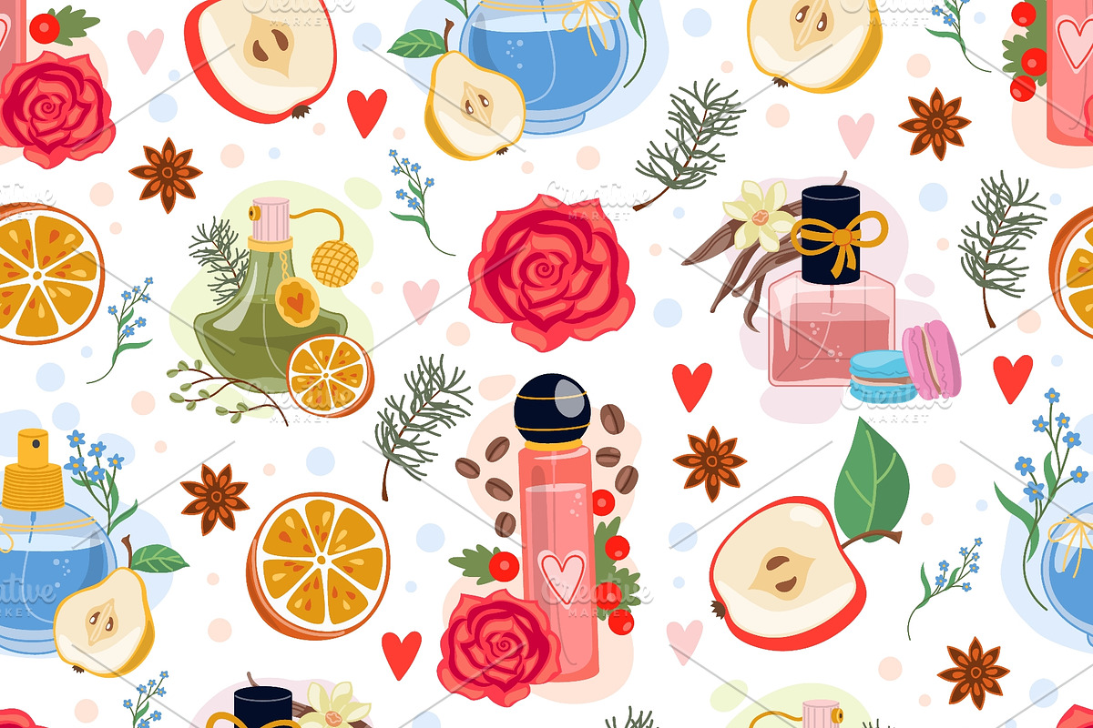 Womens perfume with floral and, an Object Illustration by Vectorbuum (Photo 3 of 3)