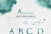 watercolor WOODLAND Collection, a Texture Illustration by Hadar Farfel (Thumbnail 2 of 8)