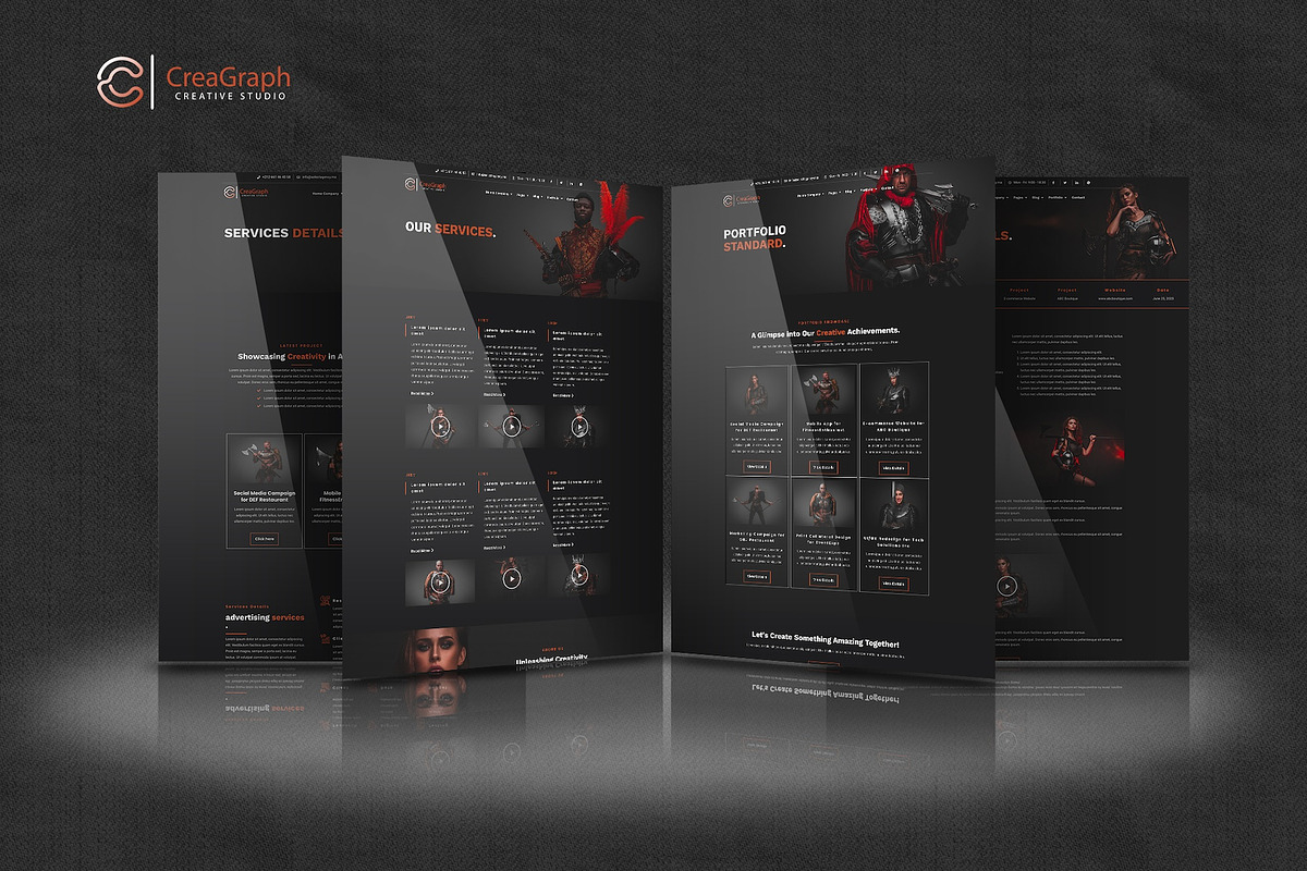 CreaGraph -Elementor Pro Kit, a Websites & App Template by Select Agency Designs (Photo 5 of 8)