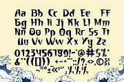 Zenbou - Japanese and Korean Font, a Handwritten Font by Pandeka Studio (Thumbnail 9 of 9)