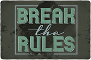 Biker typeface, a Symbol Font by VozzyStock (Thumbnail 7 of 7)