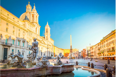 Piazza Navona, Rome, Italy, an Architecture Photo by Neirfy
