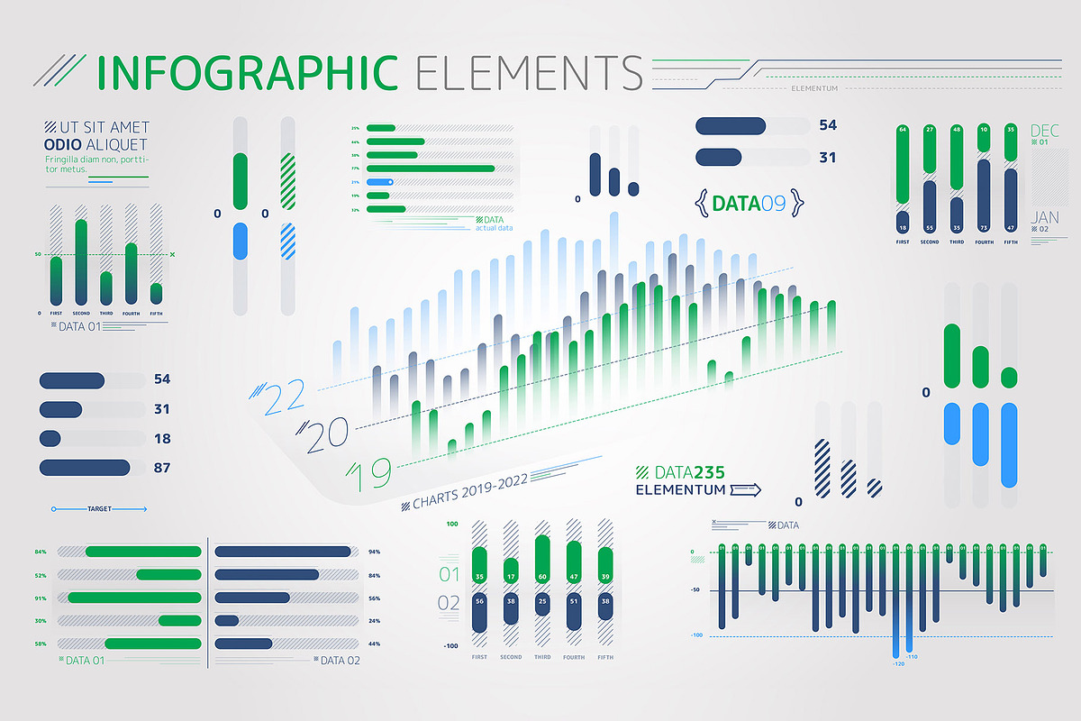 Infographic Elements, a Graphic by ConceptCafe (Photo 2 of 11)