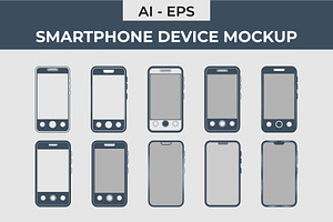 Smartphone Device Mockup, an Android Mockup by Lakhan1998