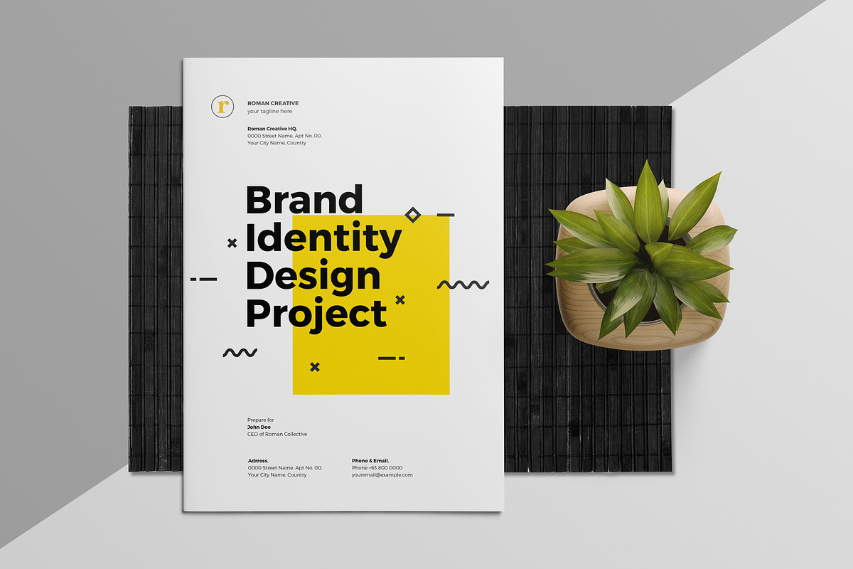 Brand Identity Proposal, a Brochure Template by broluthfi (Photo 1 of 8)